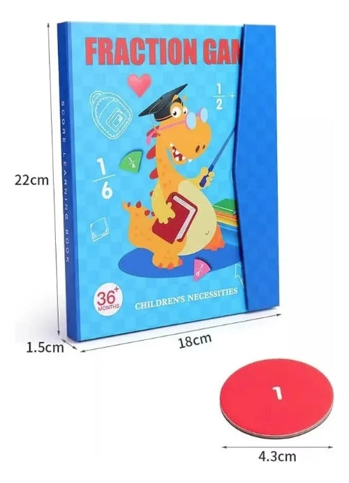 Kit Montessori para dominar las fracciones en casa