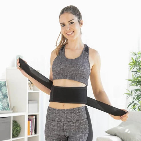 TermoSoporte™ — Faja lumbar térmica de compresión y soporte