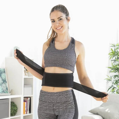 TermoSoporte™ — Faja lumbar térmica de compresión y soporte