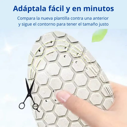 Plantillas magnéticas con puntos de masaje | Relaja y alivia tus pies