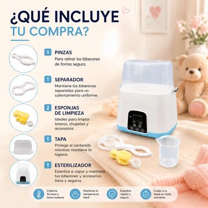 TeteroListo™ | Estación de alimentación nocturna para tu bebé