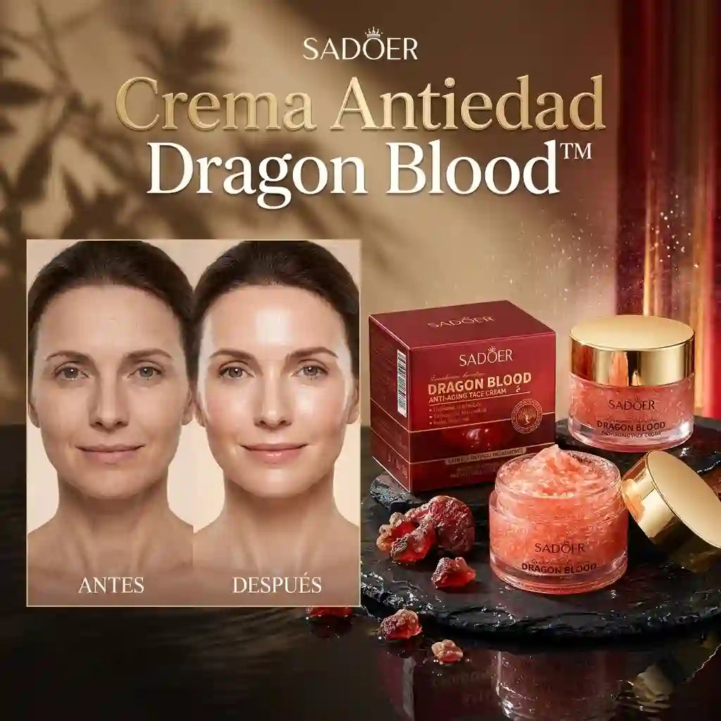 Crema Antiedad Dragon Blood™ + GRATIS Mascarilla de Colágeno