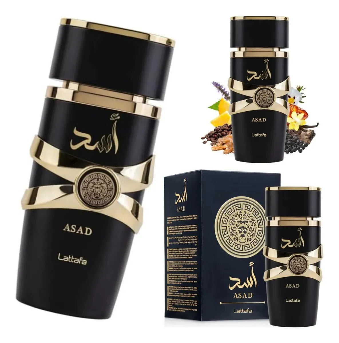 Lattafa Asad + Lattafa Khamrah | Promoción aromas árabes de larga duración