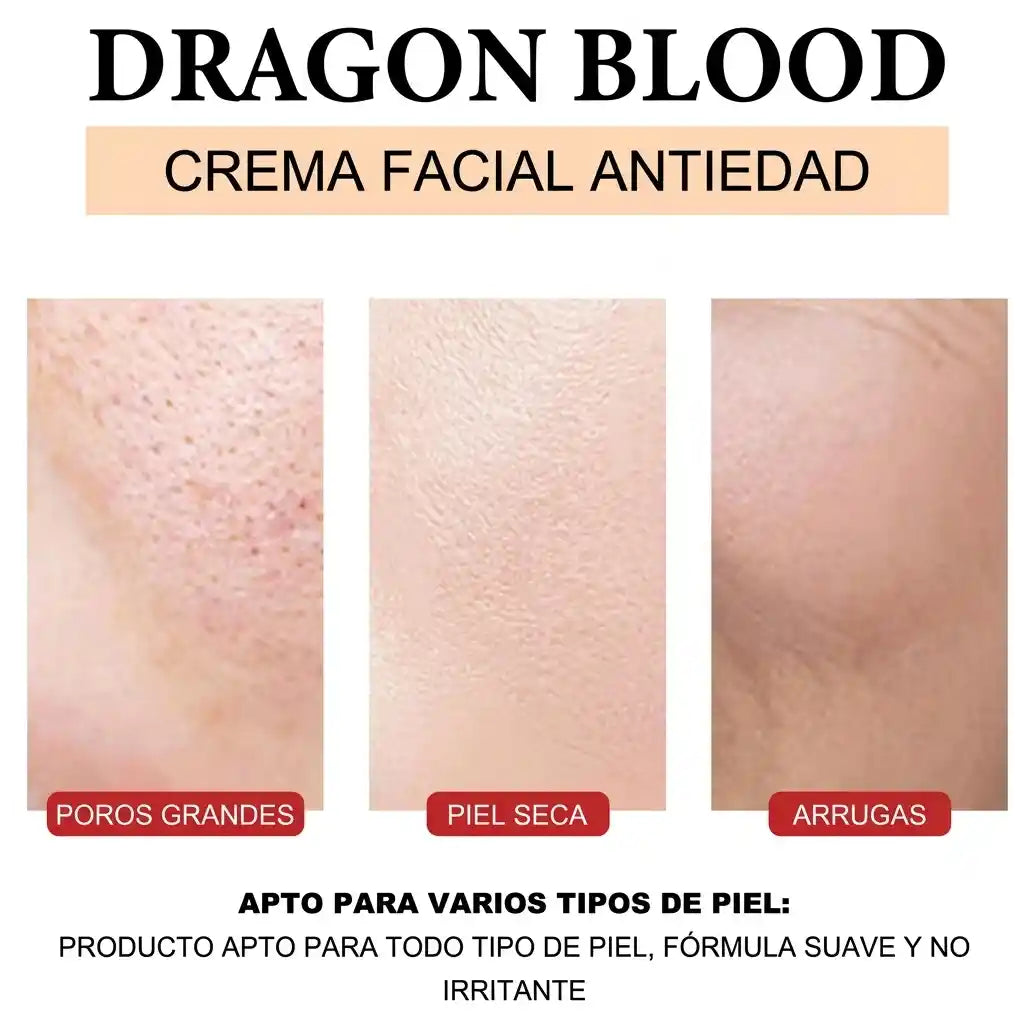 Crema Antiedad Dragon Blood™ + GRATIS Mascarilla de Colágeno