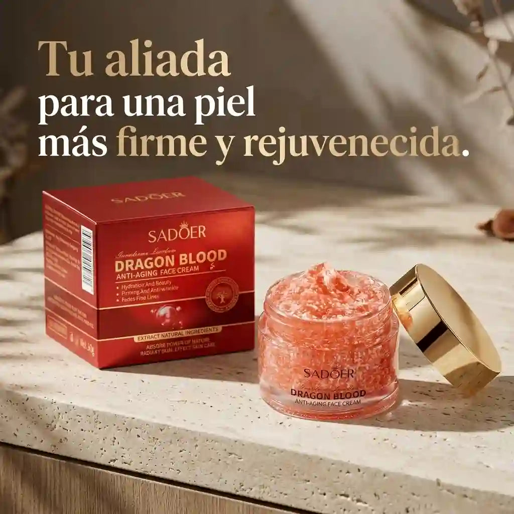 Crema Antiedad Dragon Blood™ + GRATIS Mascarilla de Colágeno