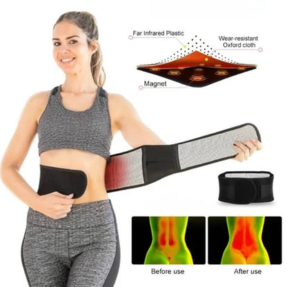 TermoSoporte™ — Faja lumbar térmica de compresión y soporte