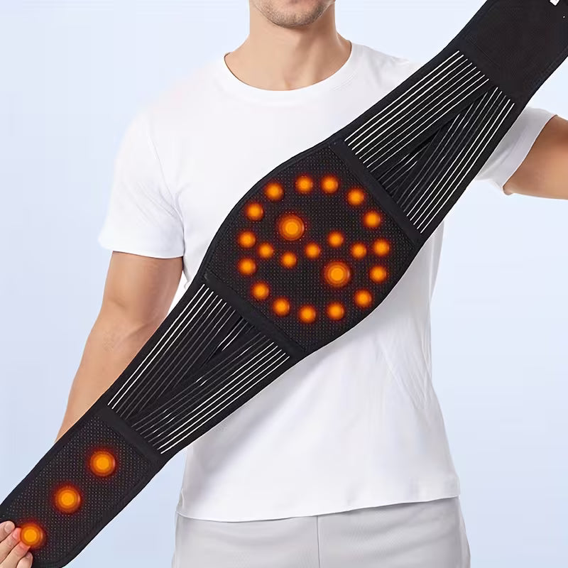 TermoSoporte™ — Faja lumbar térmica de compresión y soporte