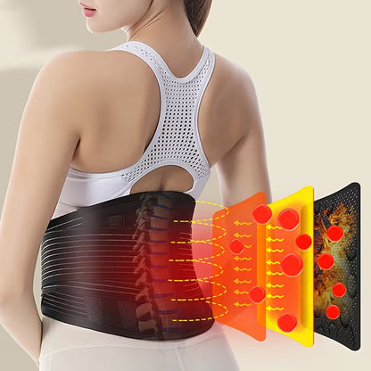 TermoSoporte™ — Faja lumbar térmica de compresión y soporte