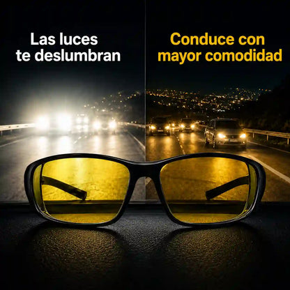 Gafas de conducción nocturna anti deslumbramiento