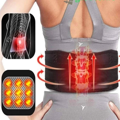 TermoSoporte™ — Faja lumbar térmica de compresión y soporte